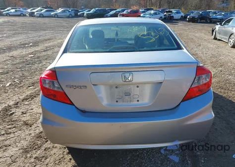 2012 Honda Civic Lx z USA, uszkodzony, nr VIN 19XFB2E54CE005363